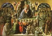 Fra Filippo Lippi The Coronation of the Virgin oil on canvas